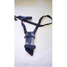 HARNESS RADIO SUPPORT, SHOULDER HOLSTER BLACK